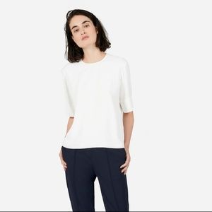 Everlane Japanese GoWeave Zip-Back Tee